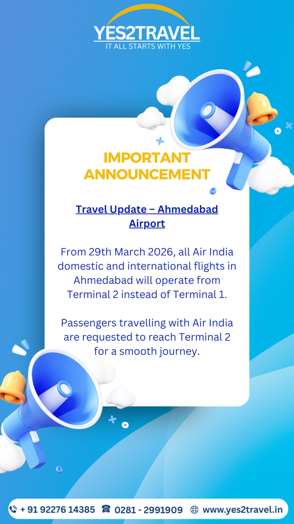 Travel Update – Ahmedabad Airport